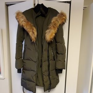 Mackage Army Color Adali Mid Length Winter Down
